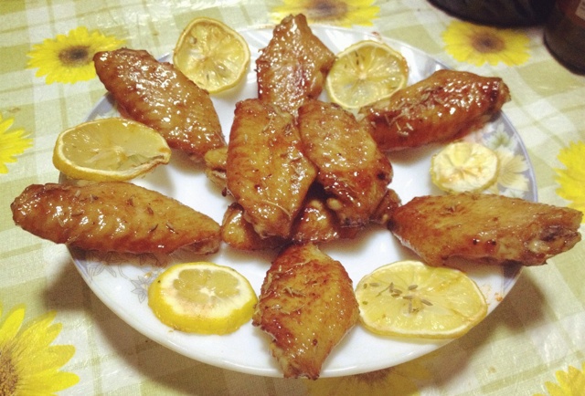柠檬烤鸡翅