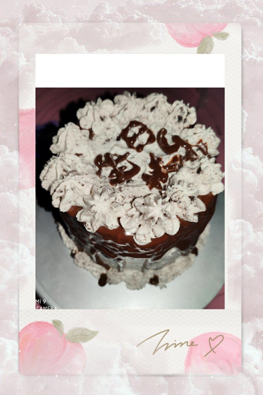 小4寸奥利奥淡奶油蛋糕