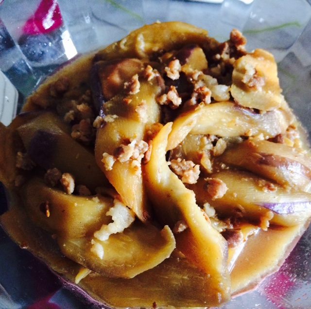 豆瓣肉沫茄子