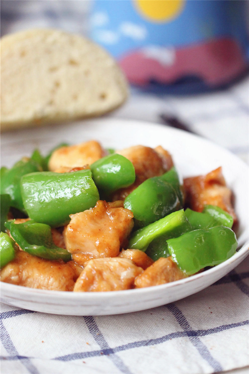 蒜味辣鸡块