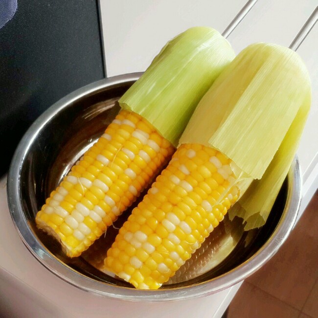 minnie310做的煮玉米