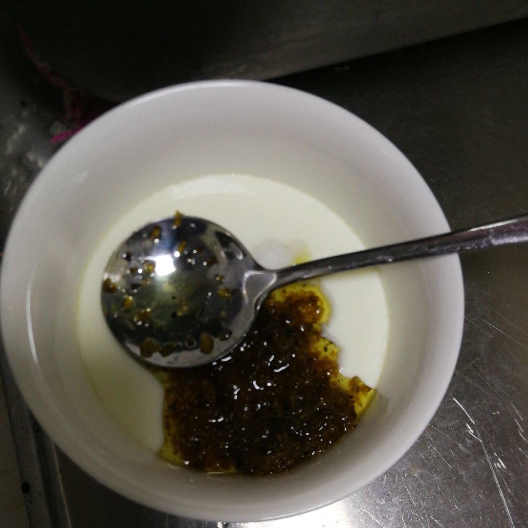 【桂花糕×蜂蜜桂花炖奶】