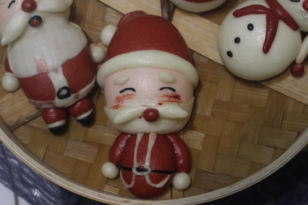 卡通馒头（圣诞系列）--原创