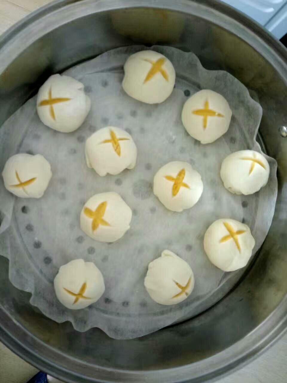 紫薯开花馒头