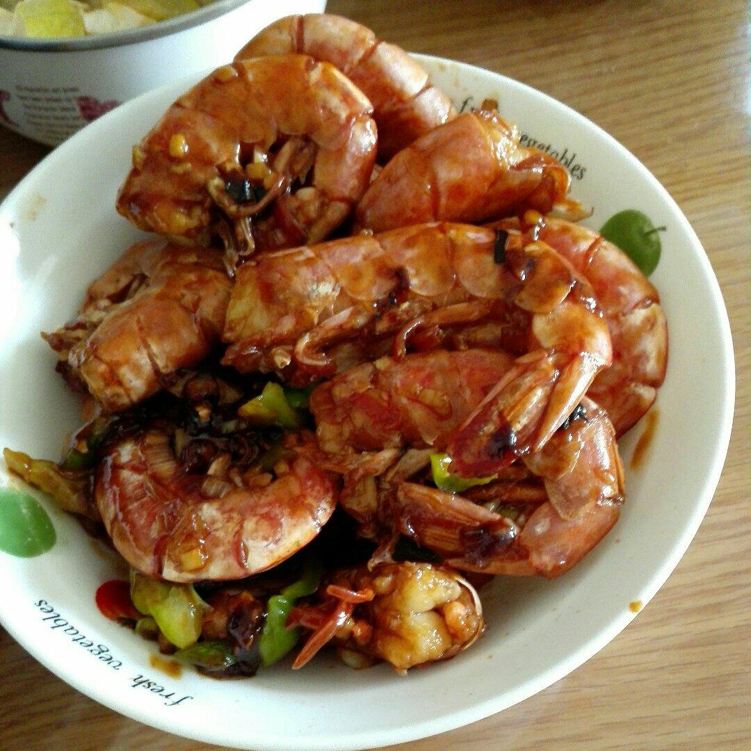 油焖大虾