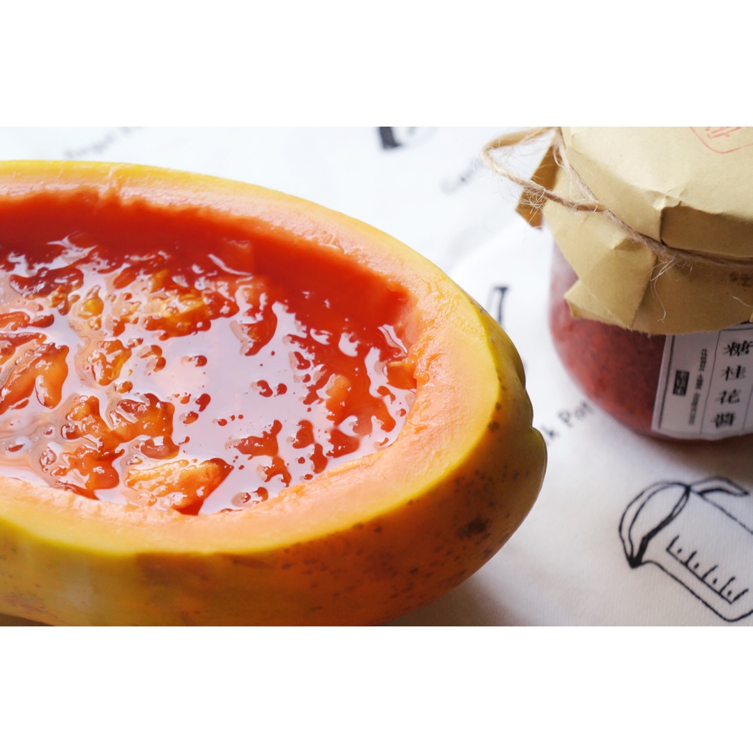 金秋玉桂燕窝木瓜盅（北鼎版）