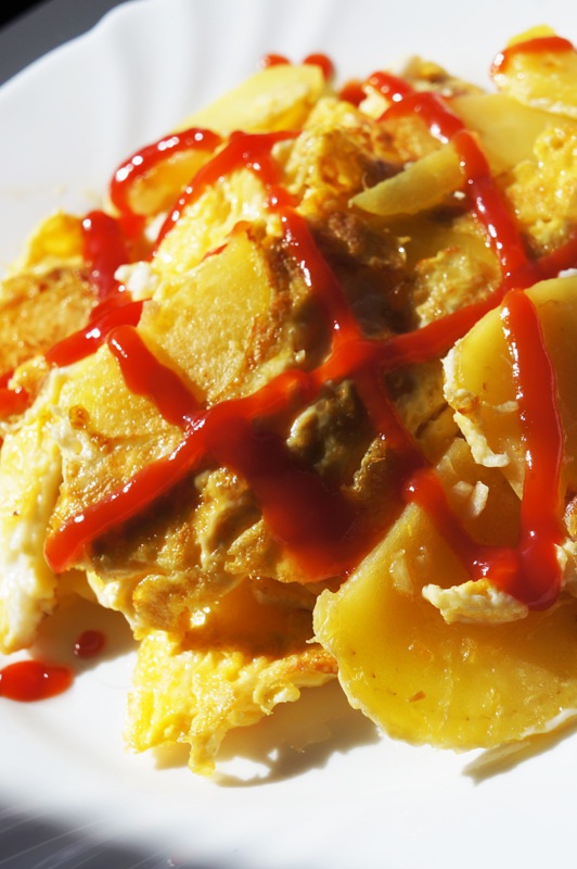 西班牙土豆煎蛋饼