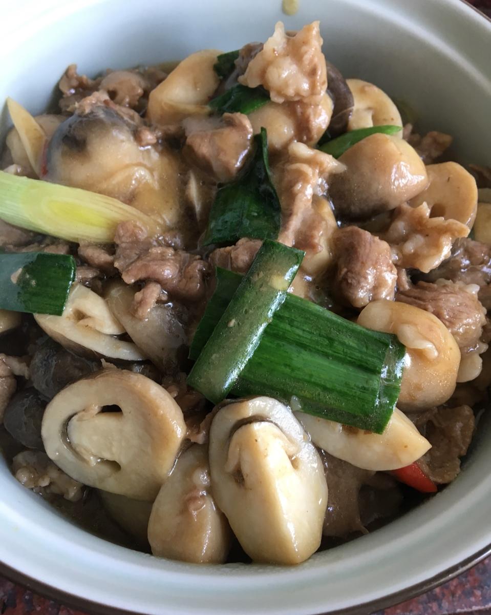 草菇炒牛肉（超下饭菜）