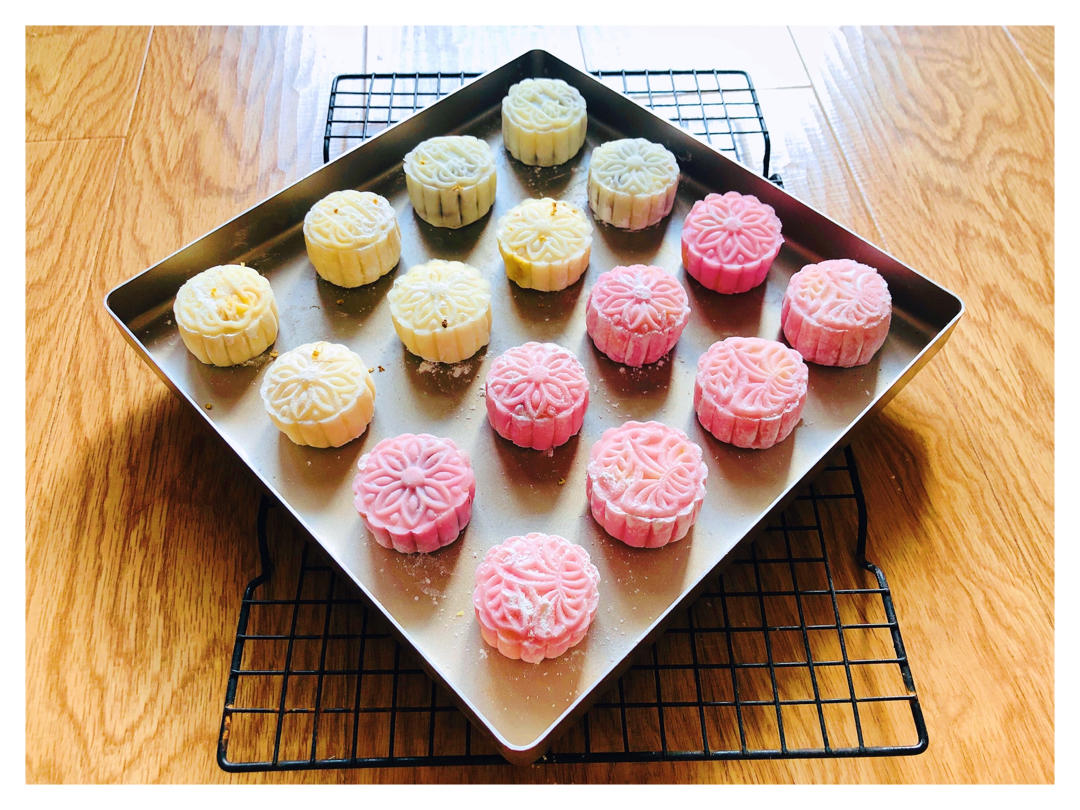 冰皮月饼(不会被腻到的奶黄馅)