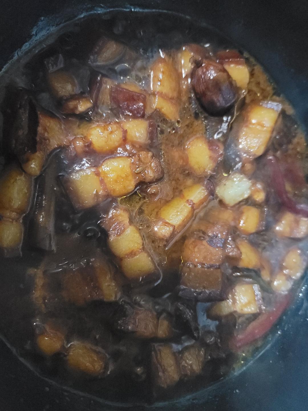 正宗东北哈尔滨坛肉（超简单）