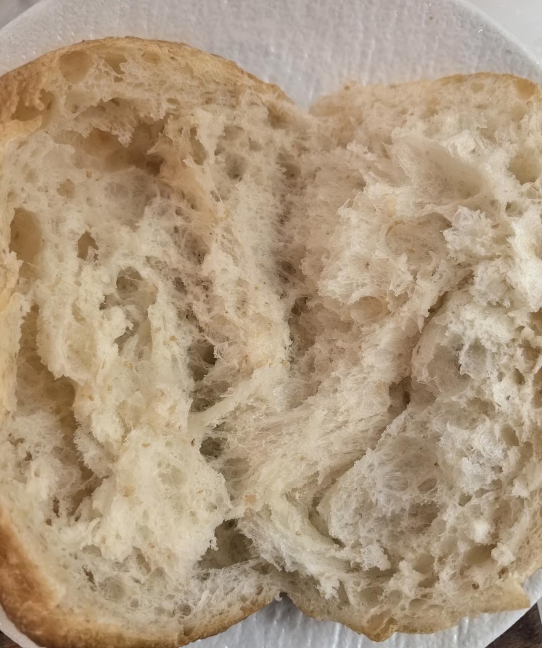 纯奶手撕吐司的做法 步骤1