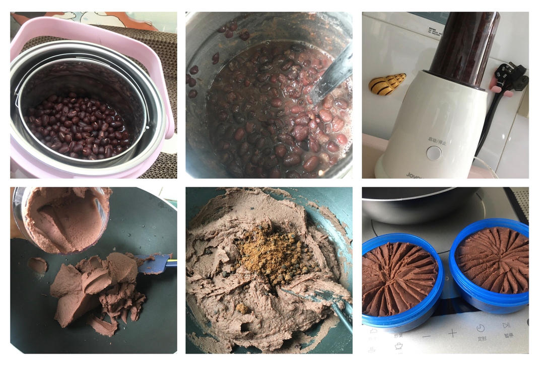 红豆沙馅，入口即化，古法制作无须机器