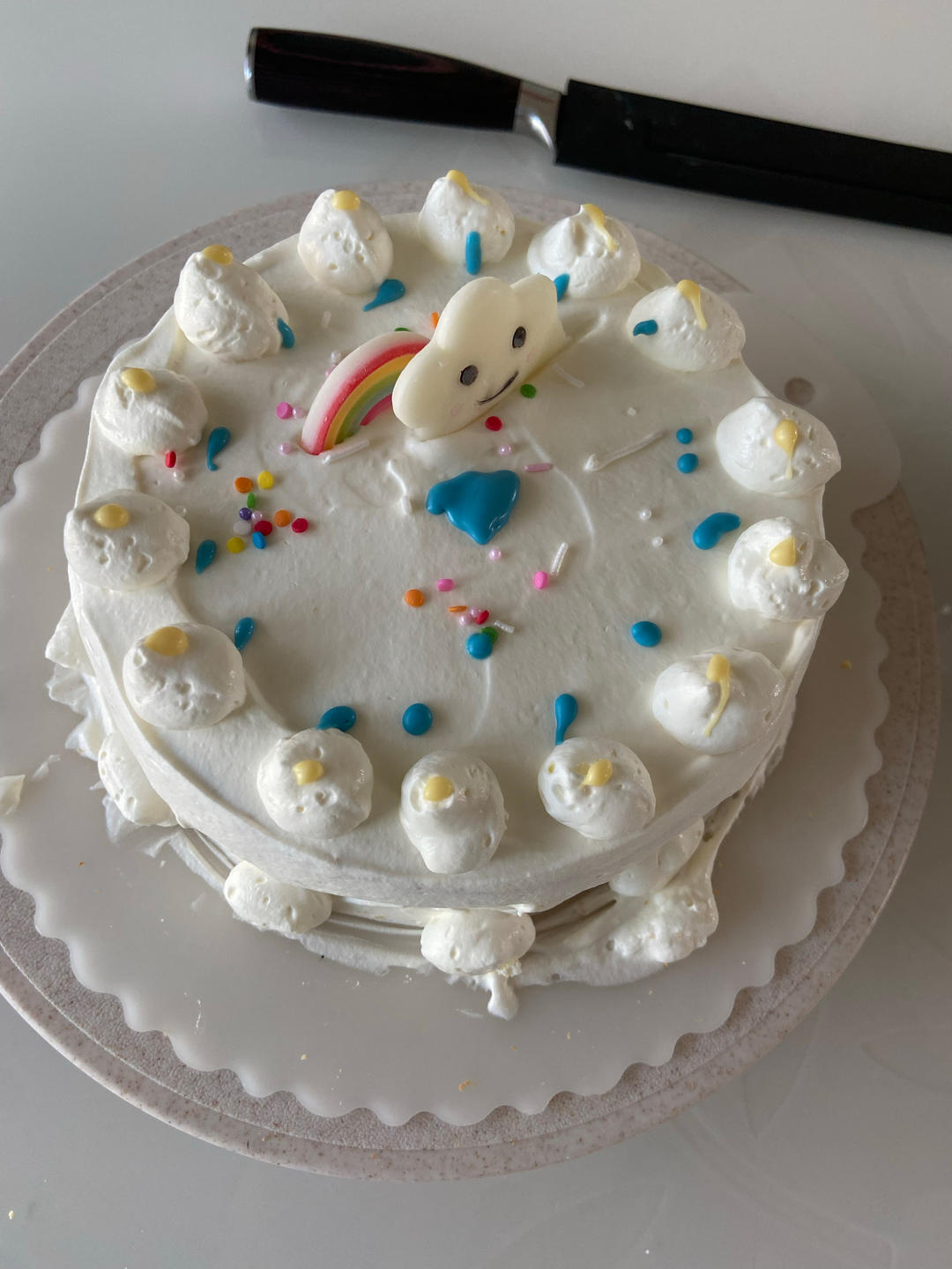 超柔软6寸戚风蛋糕(附8寸配方)零失败 超详细‼️含操作视频