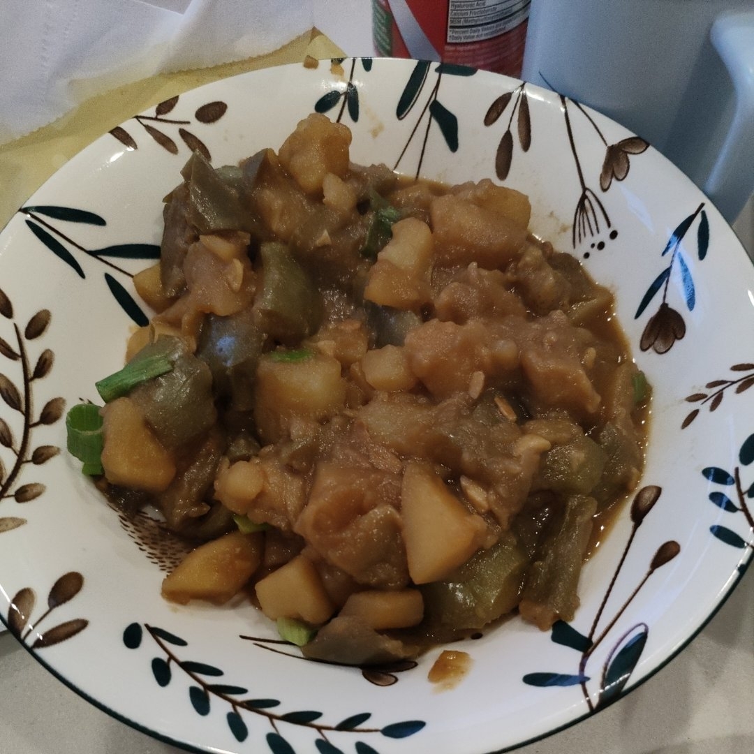 【超下饭】土豆炖茄子