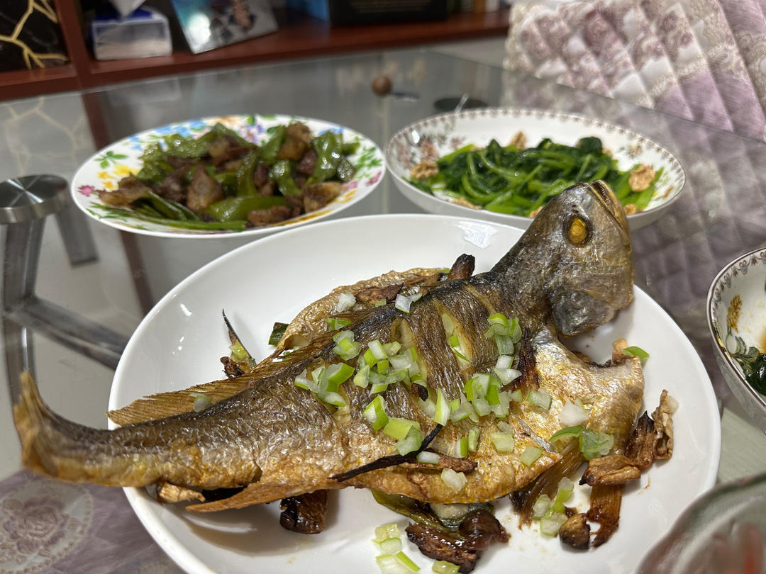 快手烧烤大黄鱼（椒盐孜然风味）