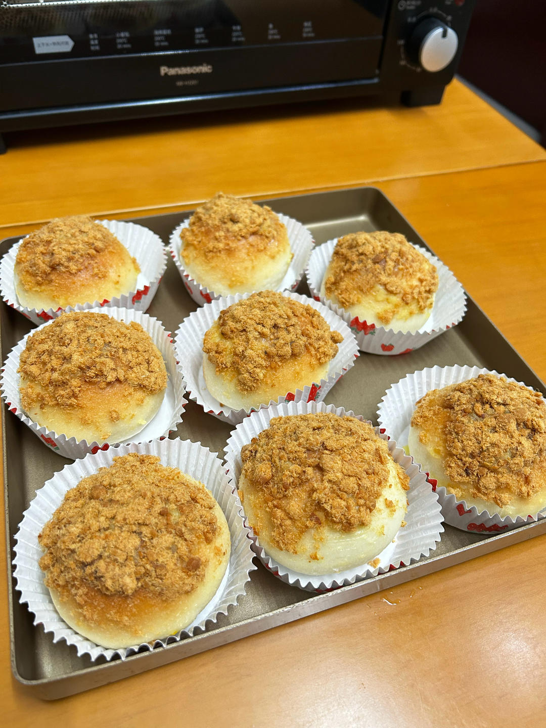 65度汤种松松面包（消耗肉松）