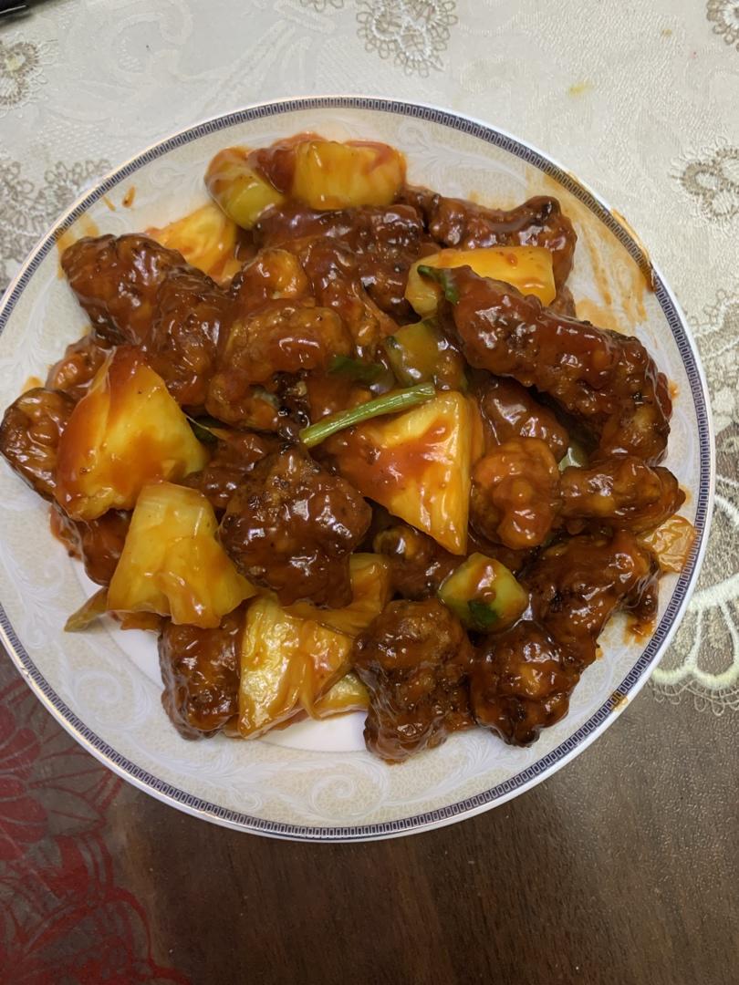 菠萝甜酸排骨