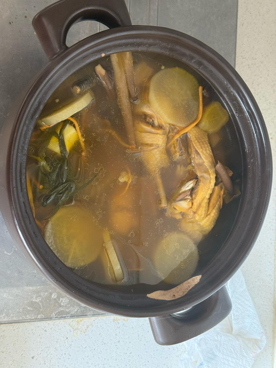 鲜美无敌：清炖鸡汤🐔