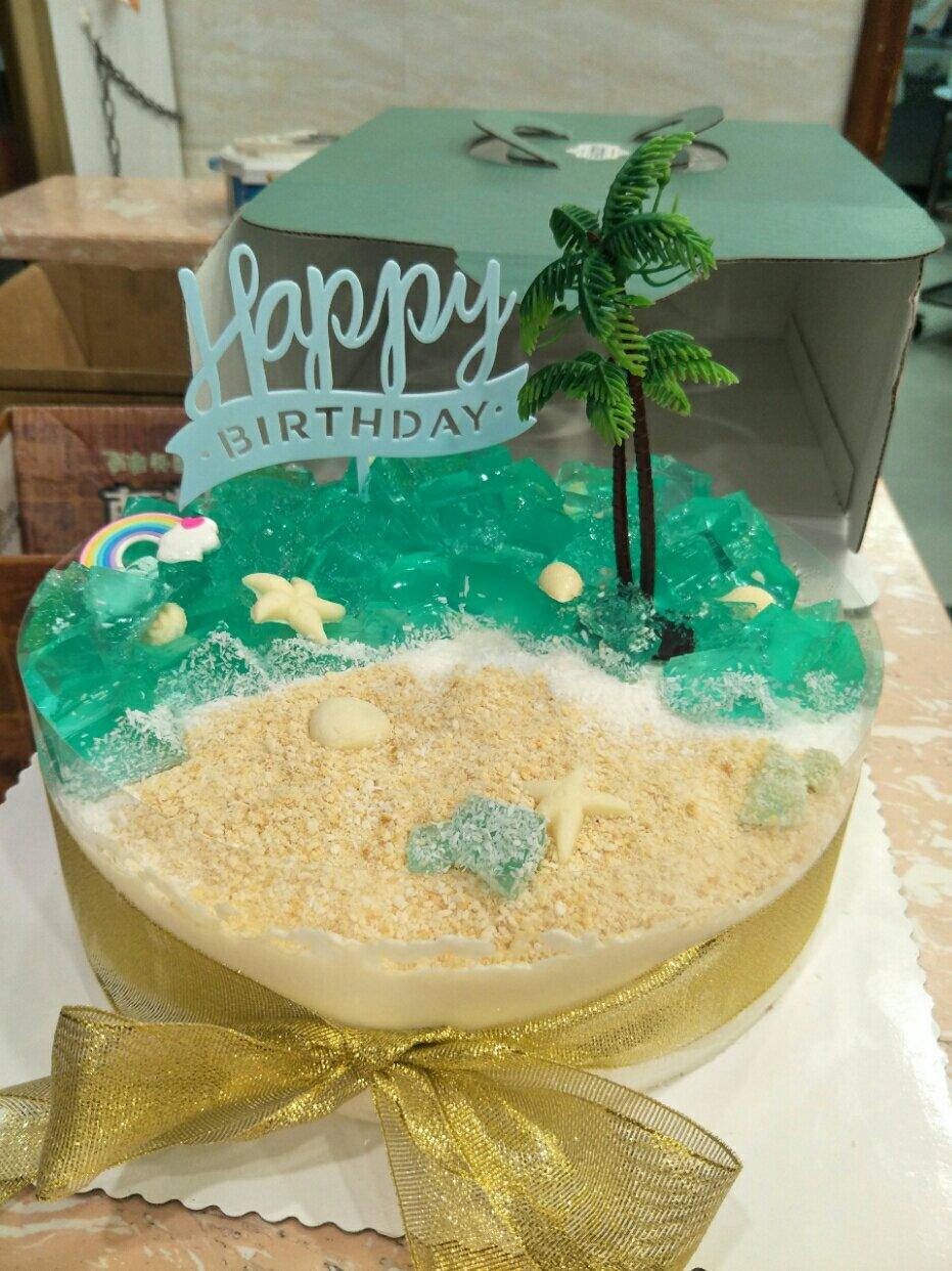 海洋酸奶慕斯蛋糕