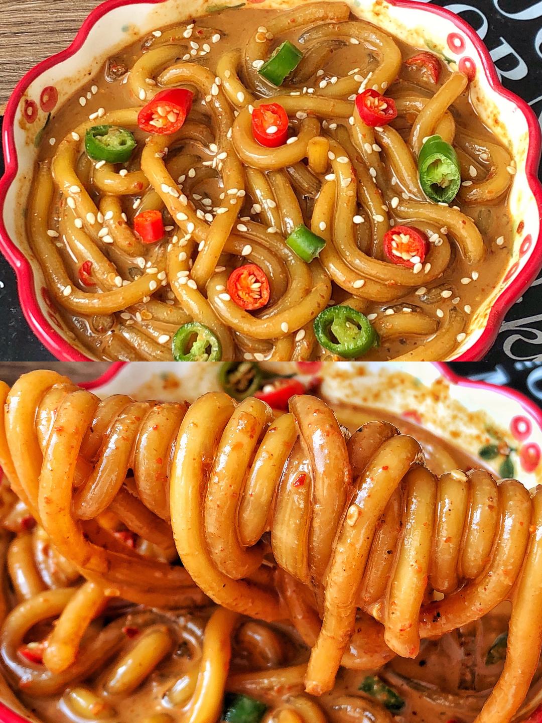 ㊙️秒杀路边摊‼️酸辣麻酱土豆粉‼️酸辣过瘾巨好吃‼️