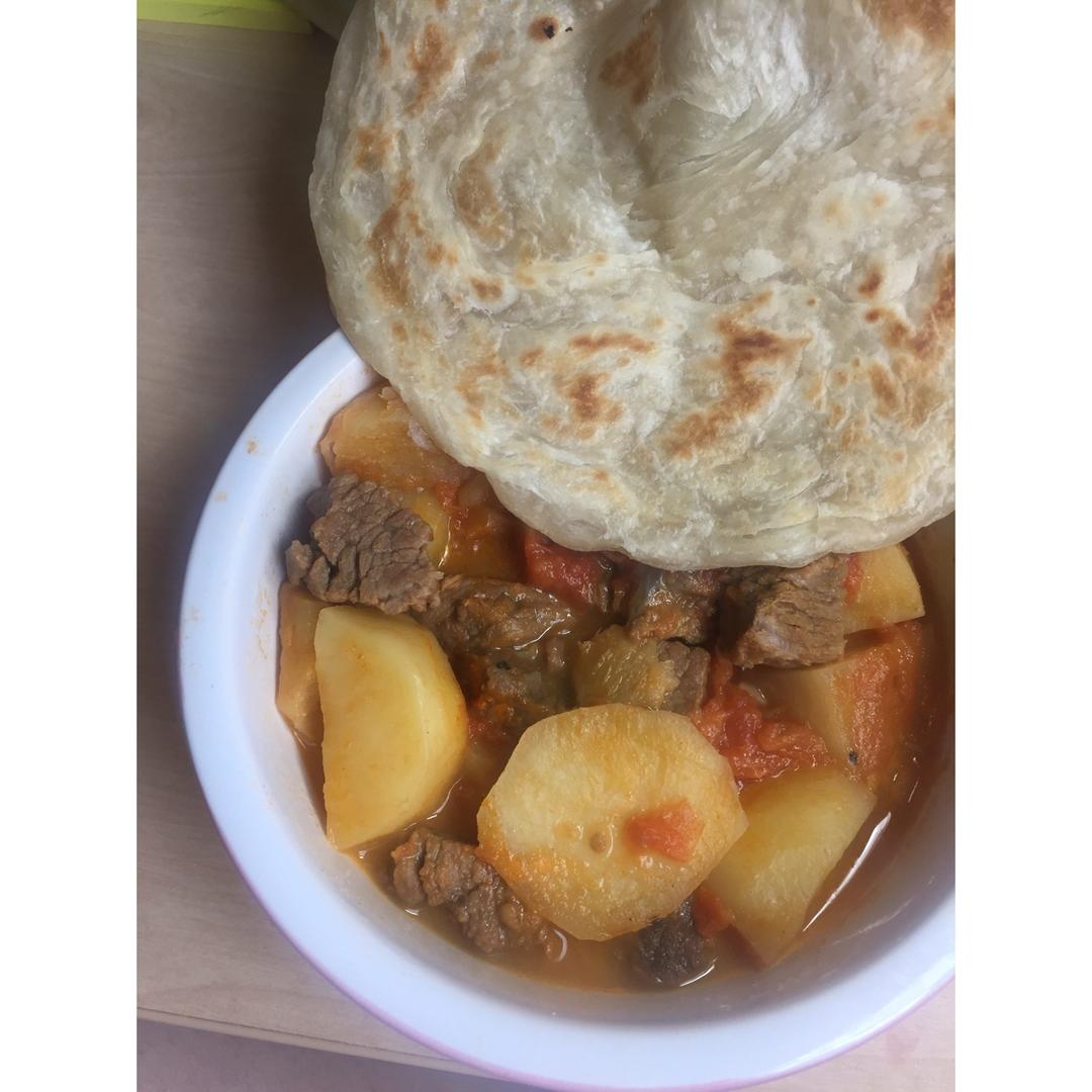 番茄土豆牛肉砂锅