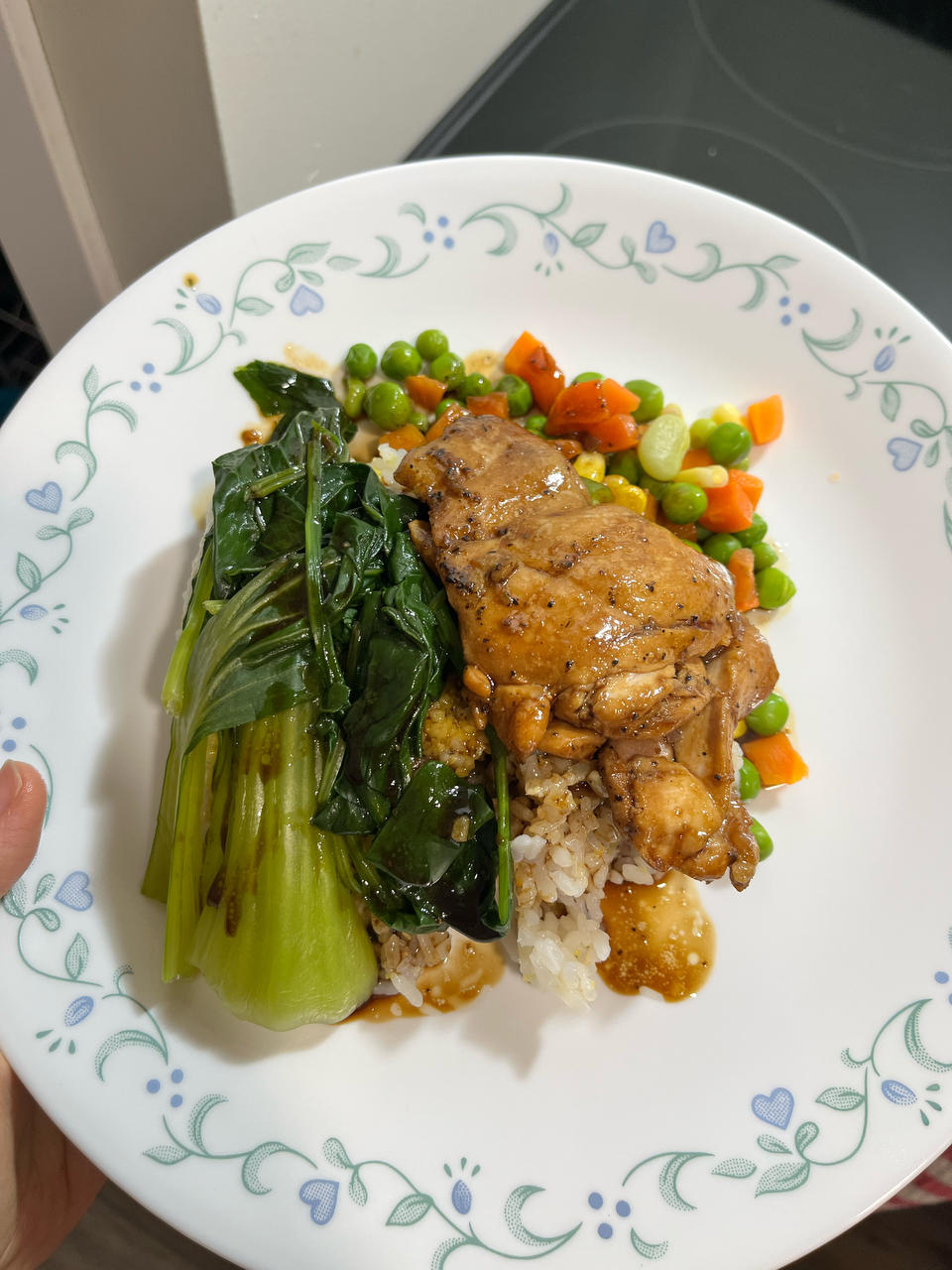 照烧鸡腿饭