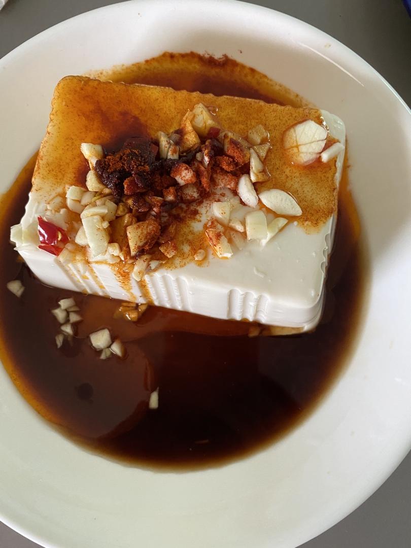 凉拌内酯豆腐(超快手)