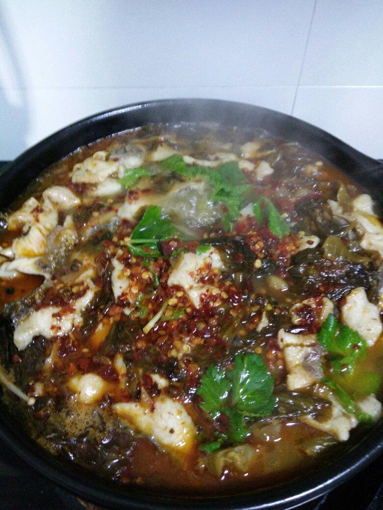 江西豆妈做的酸菜鱼