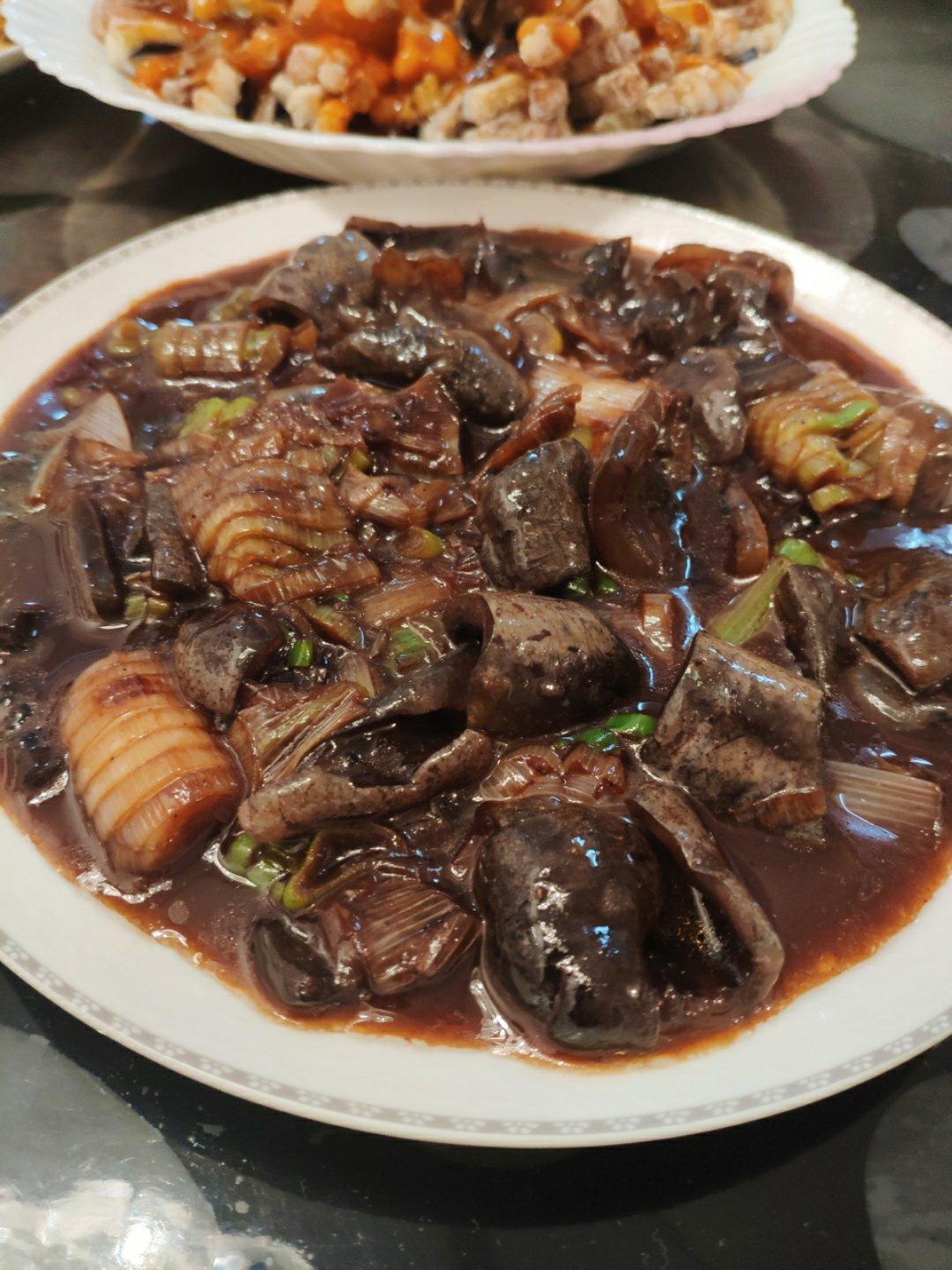 葱烧海参