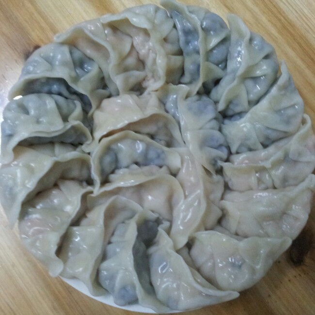 香菇肉馅饺子