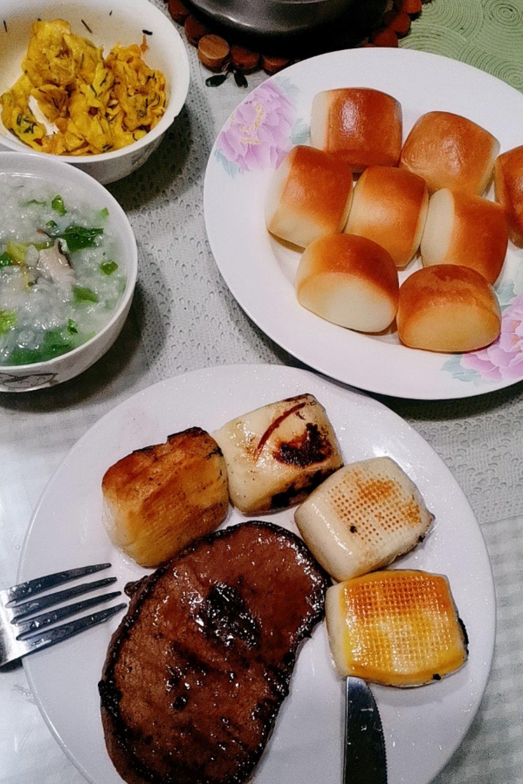 中学生的早餐