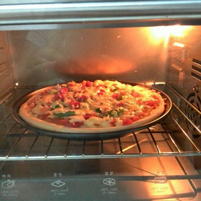 夏威夷pizza（附饼底冷冻法）