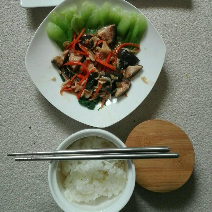 香菇油菜