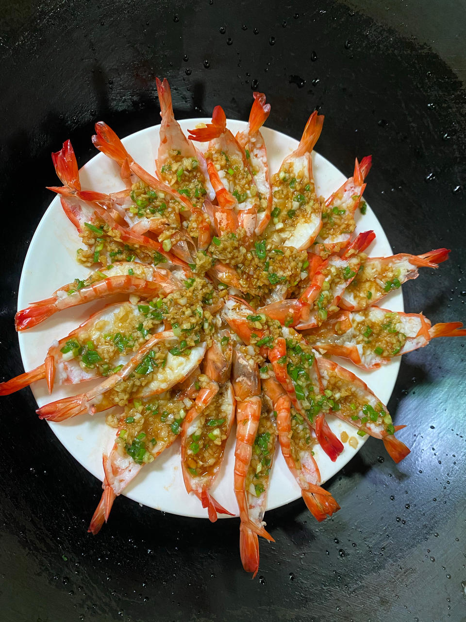 蒜蓉粉丝蒸虾