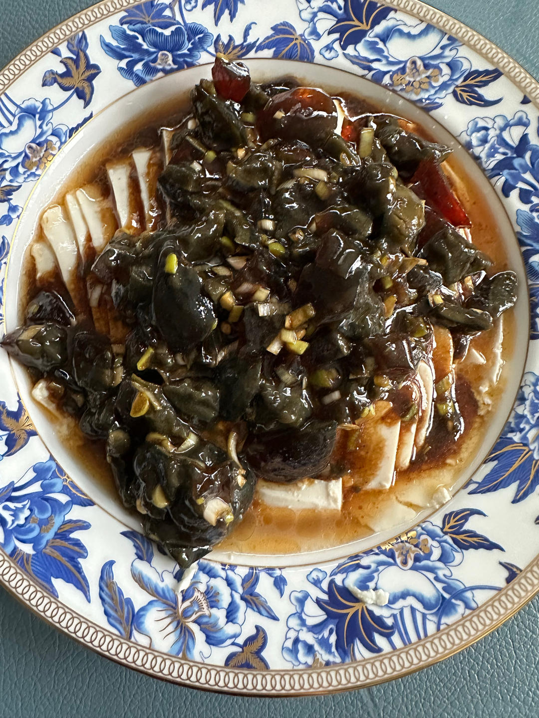 皮蛋豆腐