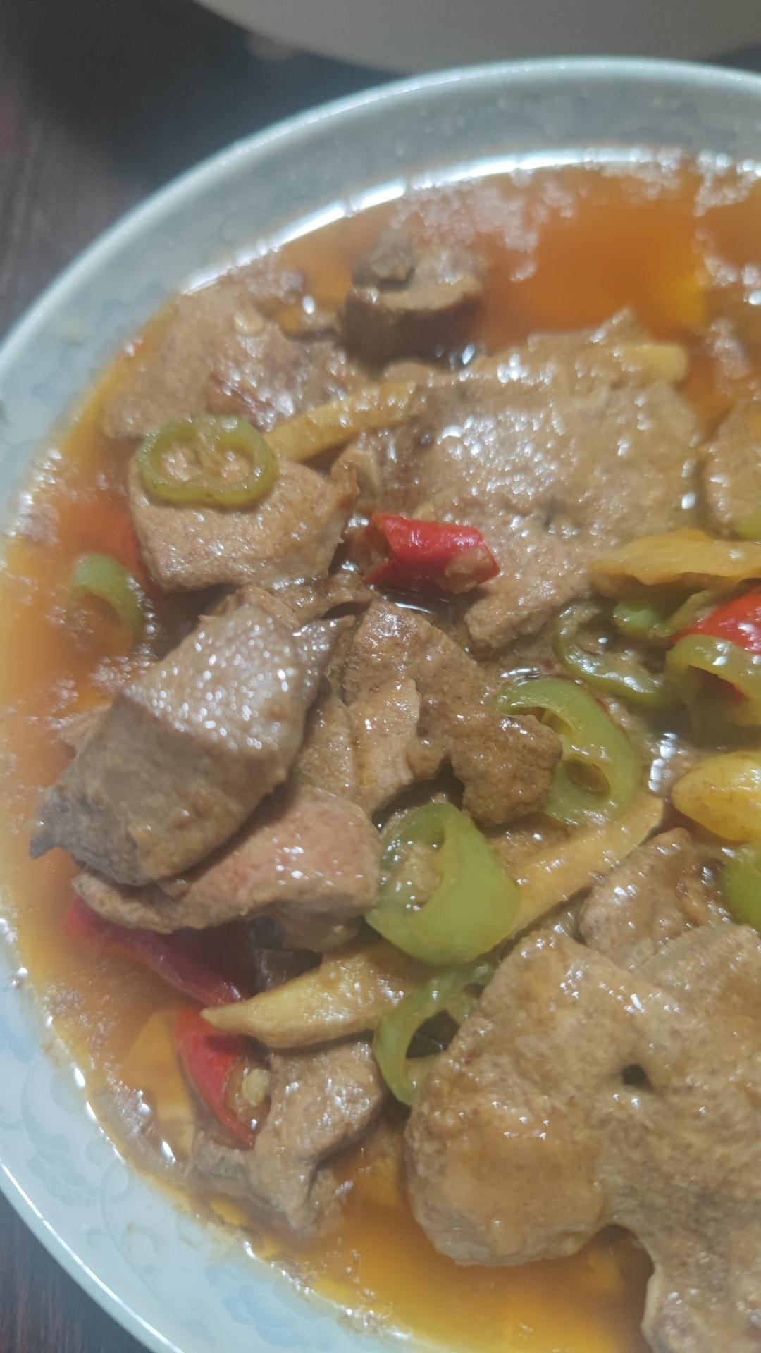 这样炒的猪肝鲜嫩入味，一点都不腥，特别好吃😋