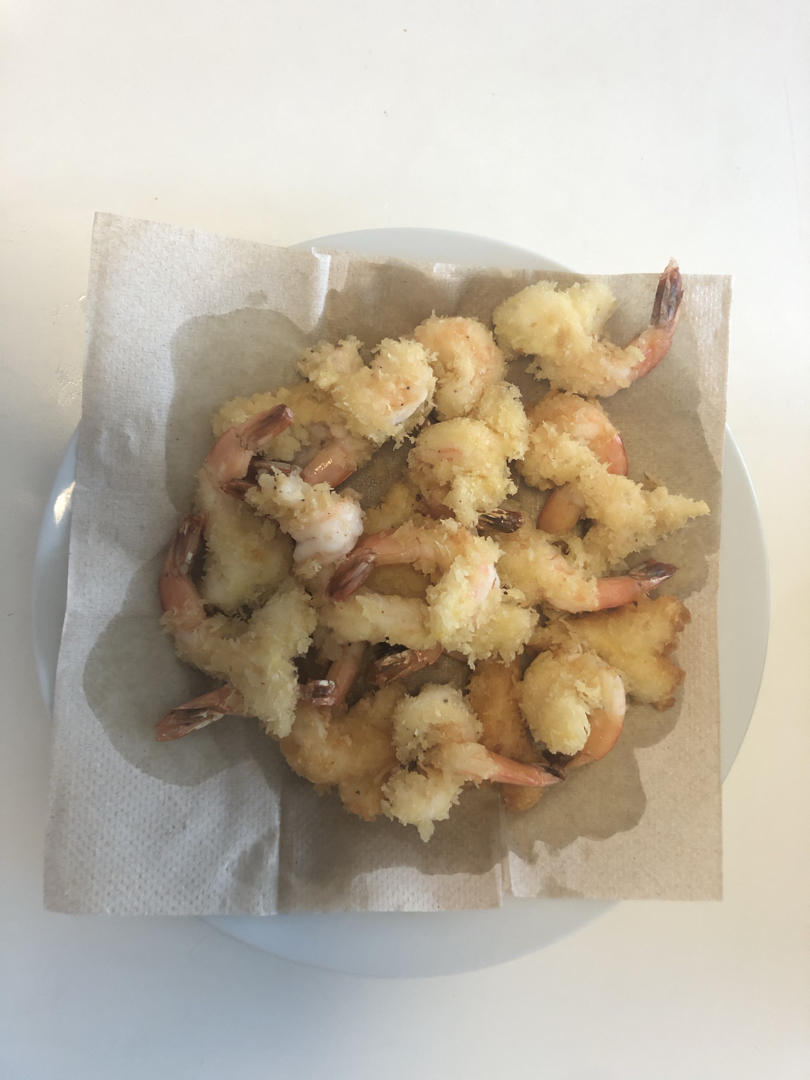 面包糠炸虾