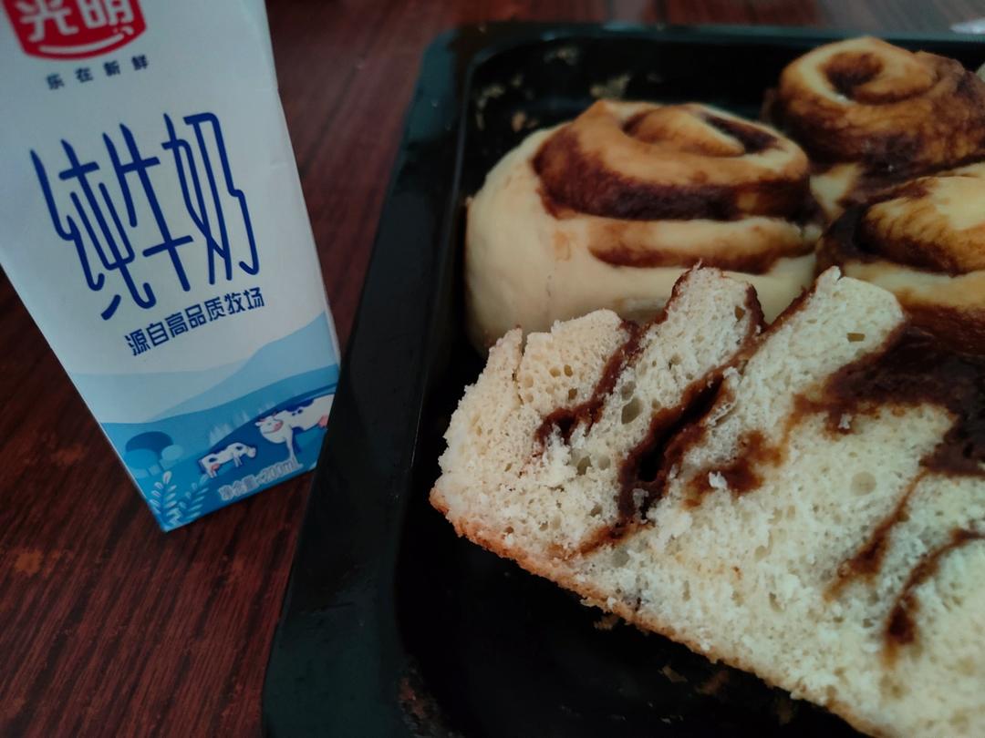 红糖肉桂面包卷!独特的风味！
