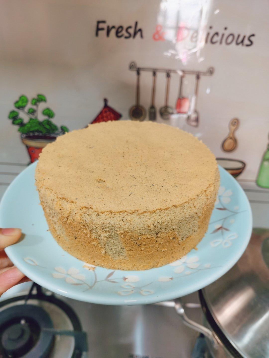 果子学校红茶戚风蛋糕