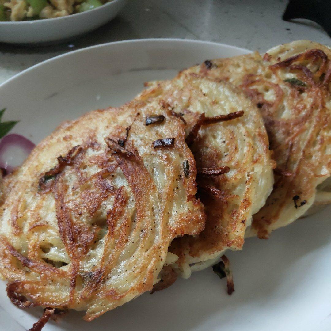 土豆饼(土豆胡萝卜丝饼)