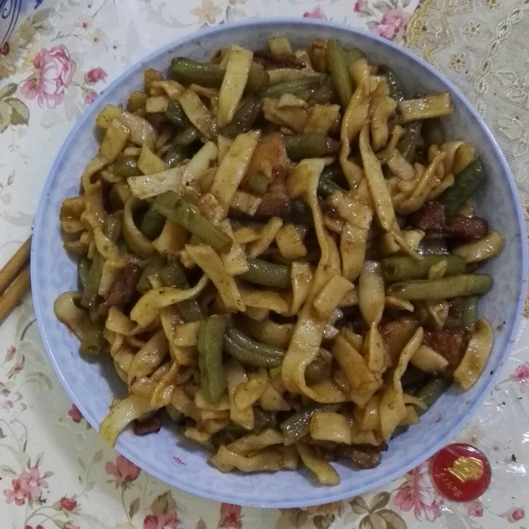 豆角焖面