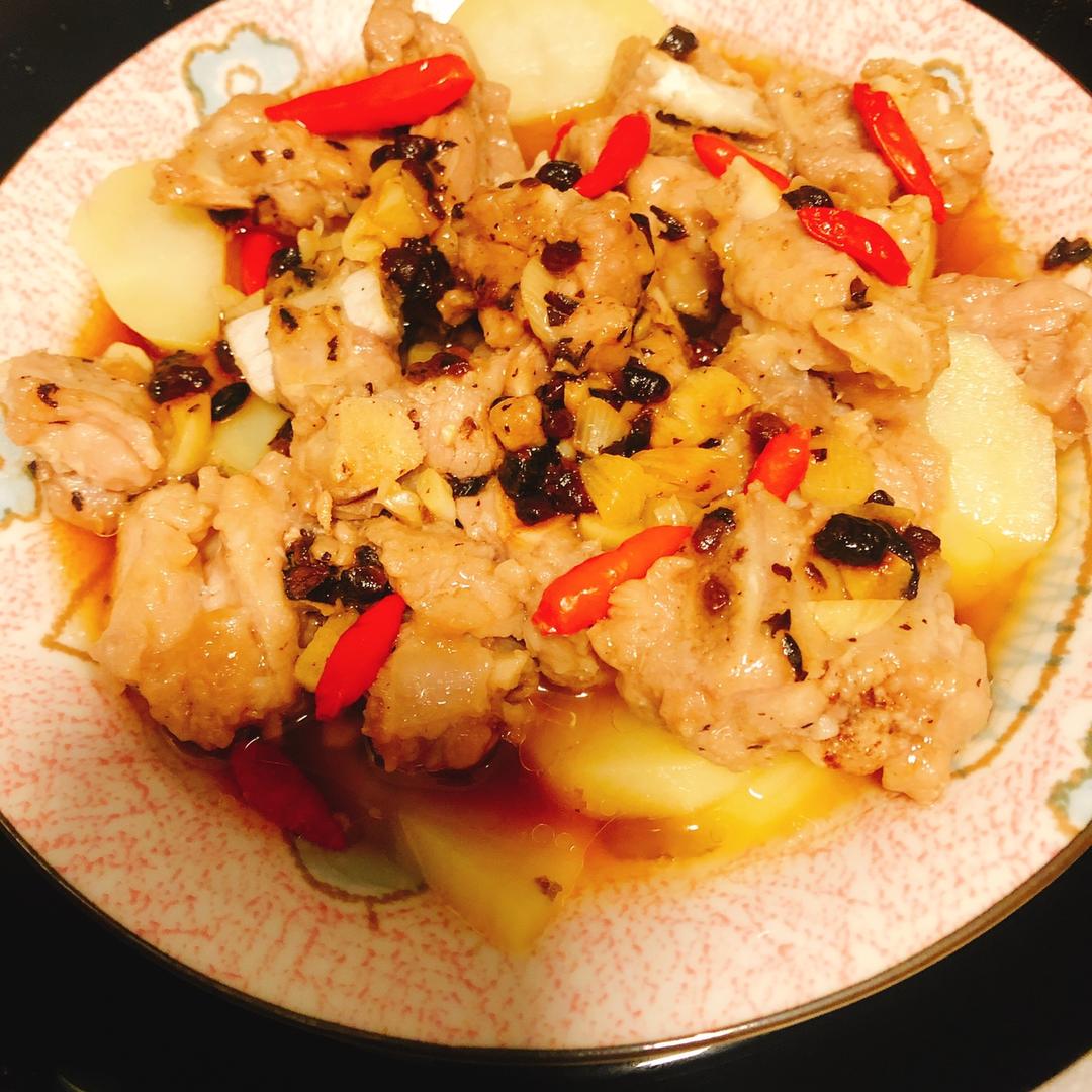 豆豉蒸排骨