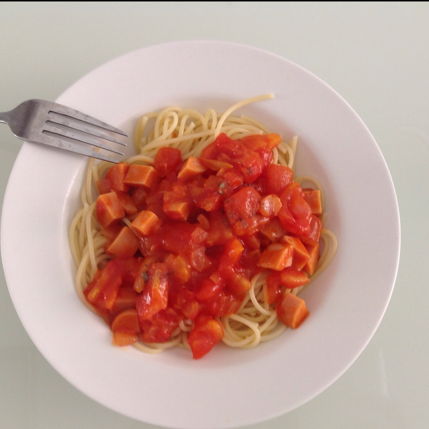 番茄肉酱意大利面