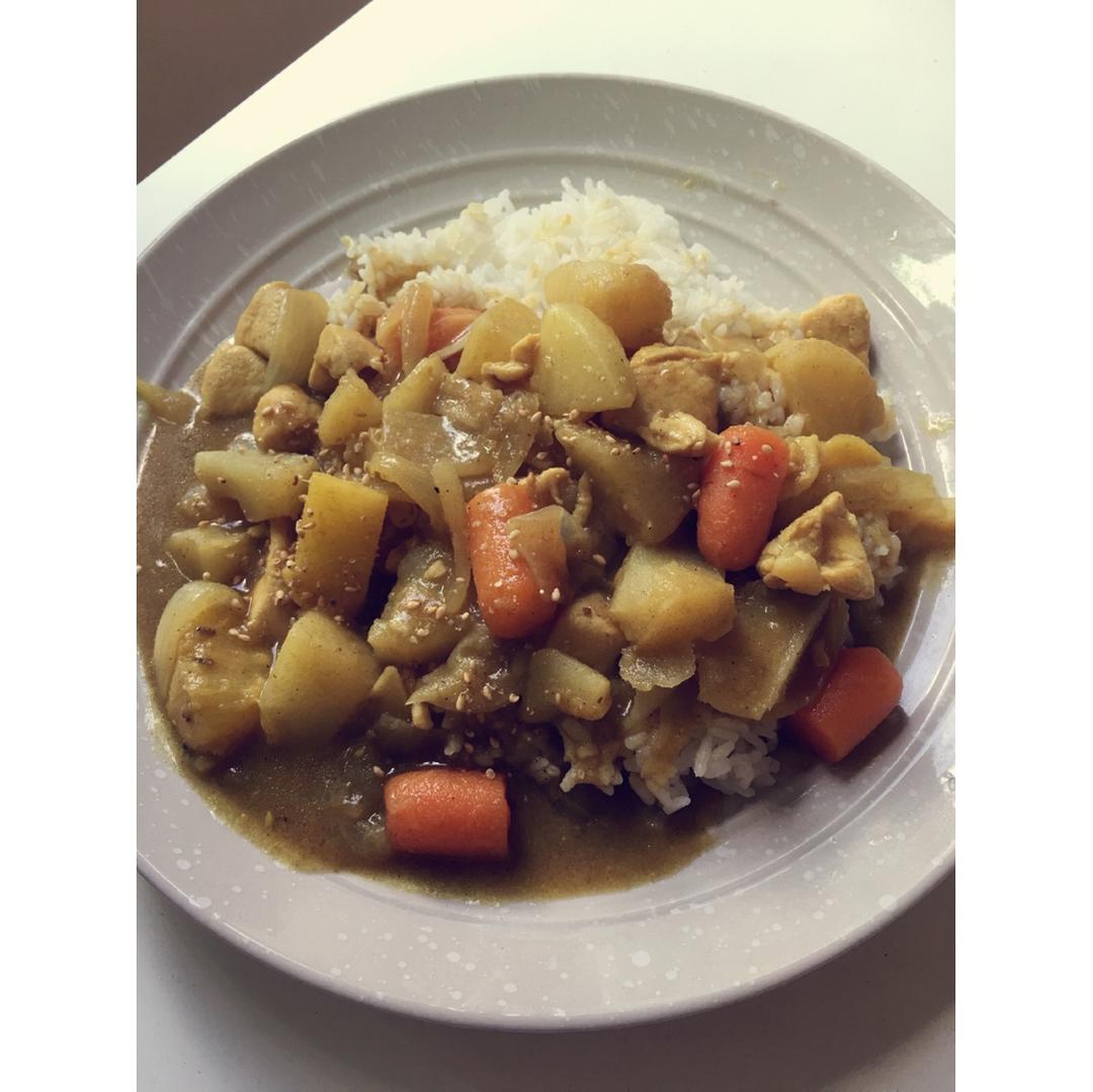 零失败日式咖喱鸡肉饭！！最正宗日本家庭做法！简单又好吃！