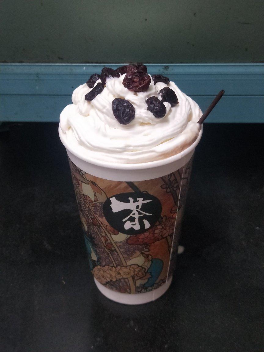 抹茶葡提（茶颜悦色同款忌廉雪顶奶绿奶茶）