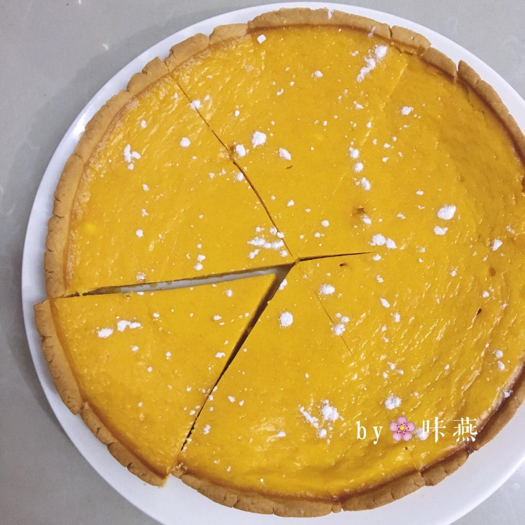 秋季时令小甜品——奶香南瓜派