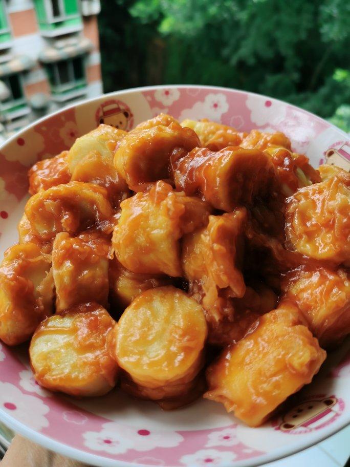 好吃到舔盘的茄汁日本豆腐