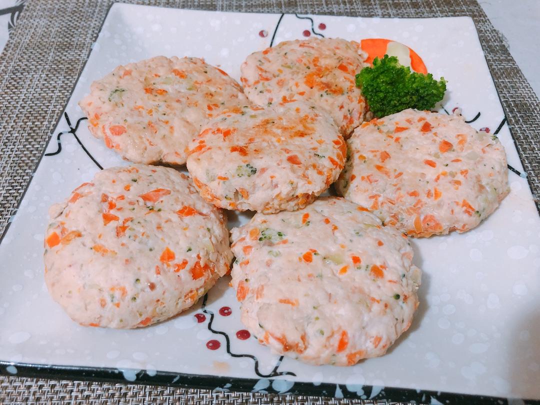 减脂鸡胸肉饼