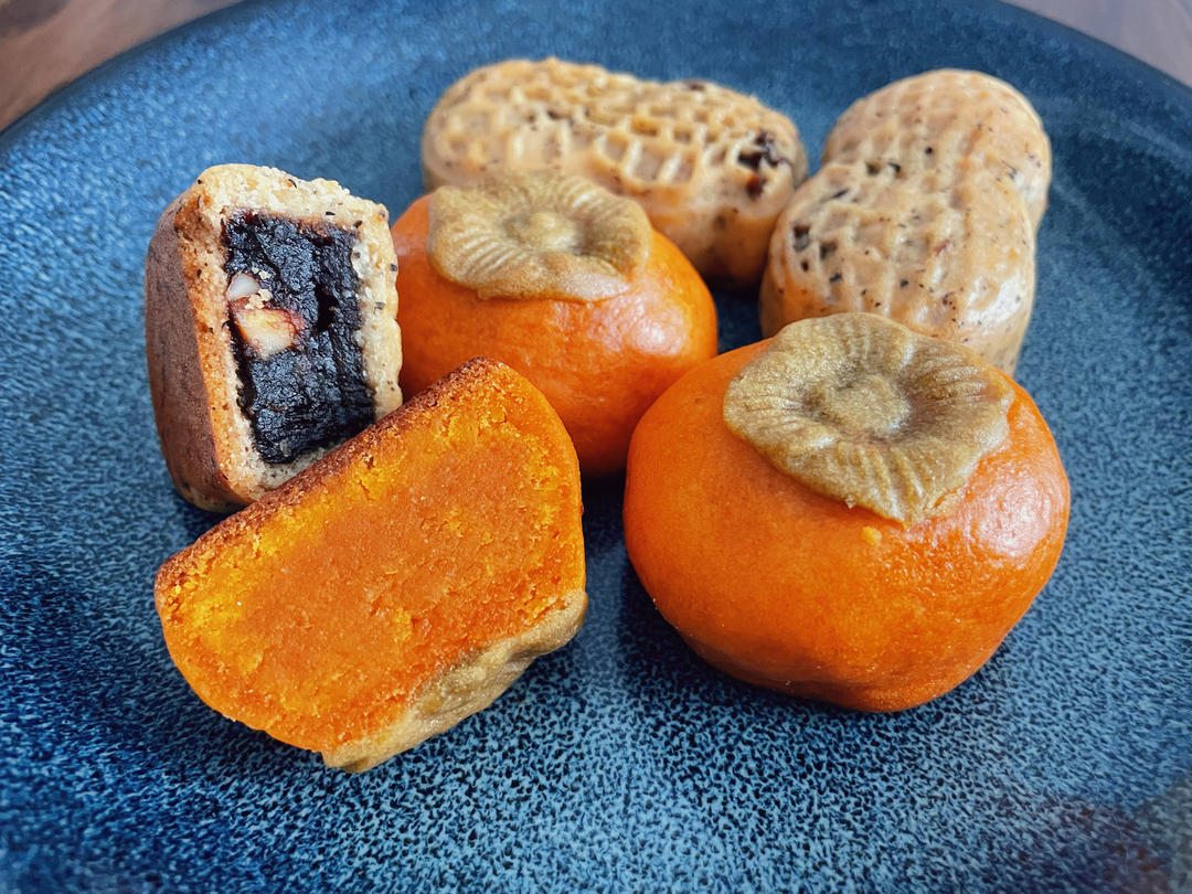 好事（柿）发（花）生🥜—广式伯爵红茶花生月饼