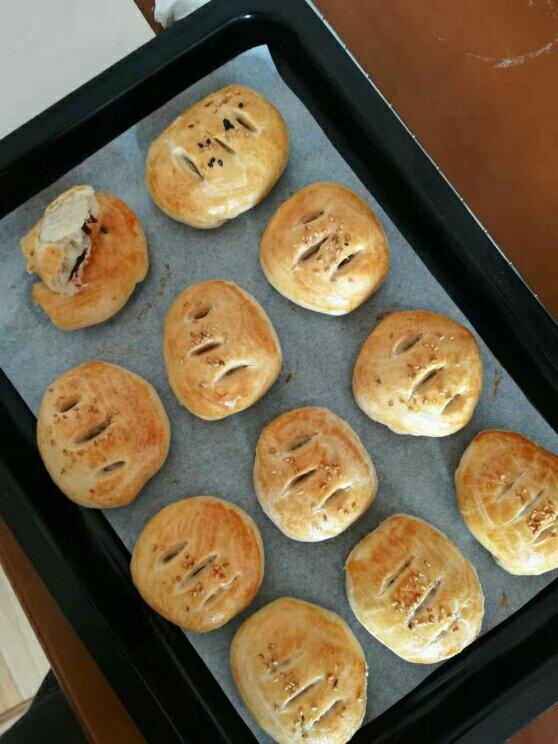 红豆沙老婆饼